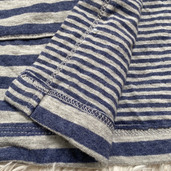 🎉HP🎉 Byron Bay Hooded Open Cardigan 💗 Blue & Gray - Picture 12 of 15